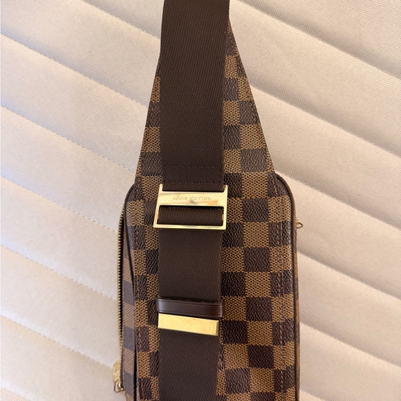Louis Vuitton Brown Damier Ebene Geronimos Belt Bag sling - Picture 8 of 12